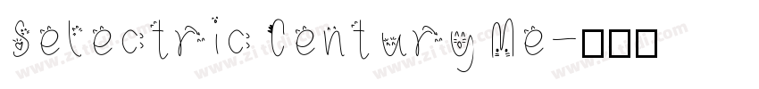 Selectric Century Me字体转换